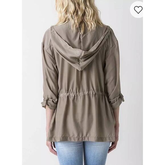 Ashley Outerwear Light Jacket Khaki Womens Size XL The Buckle - Picture 2 of 11